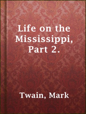 cover image of Life on the Mississippi, Part 2.